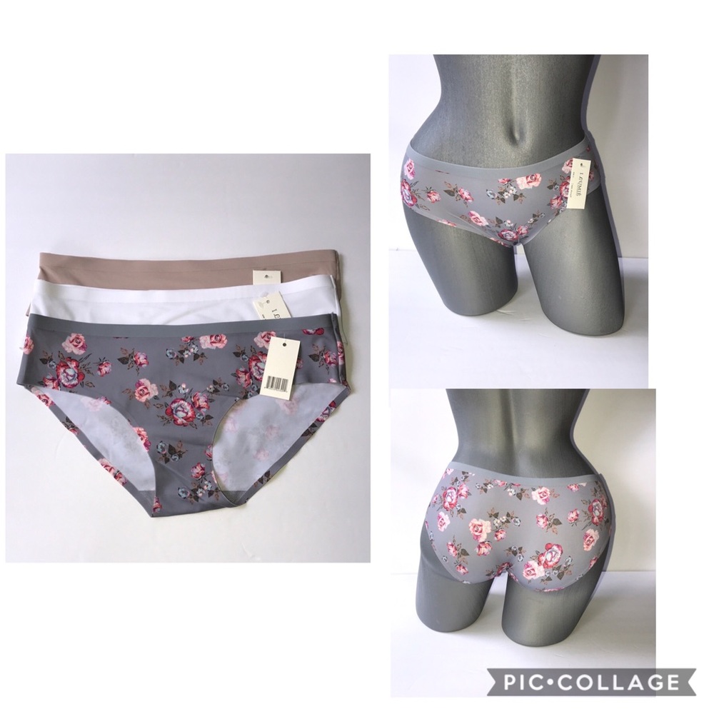 Bundle  3 pieces Seamless NoShow Panties Underwear. NWT Ilys Lumié Brand
